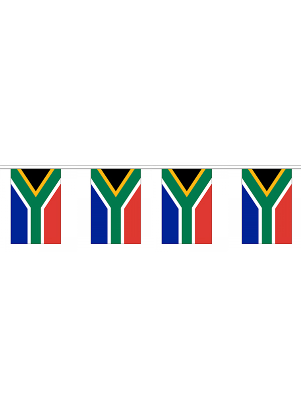 South Africa Flag Bunting Rectangular Flags - Novelties (Parties ...