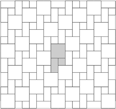 Laying pattern