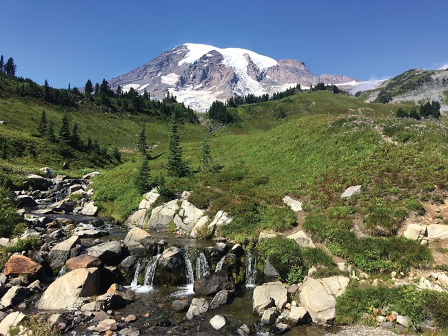 glaciated mountain