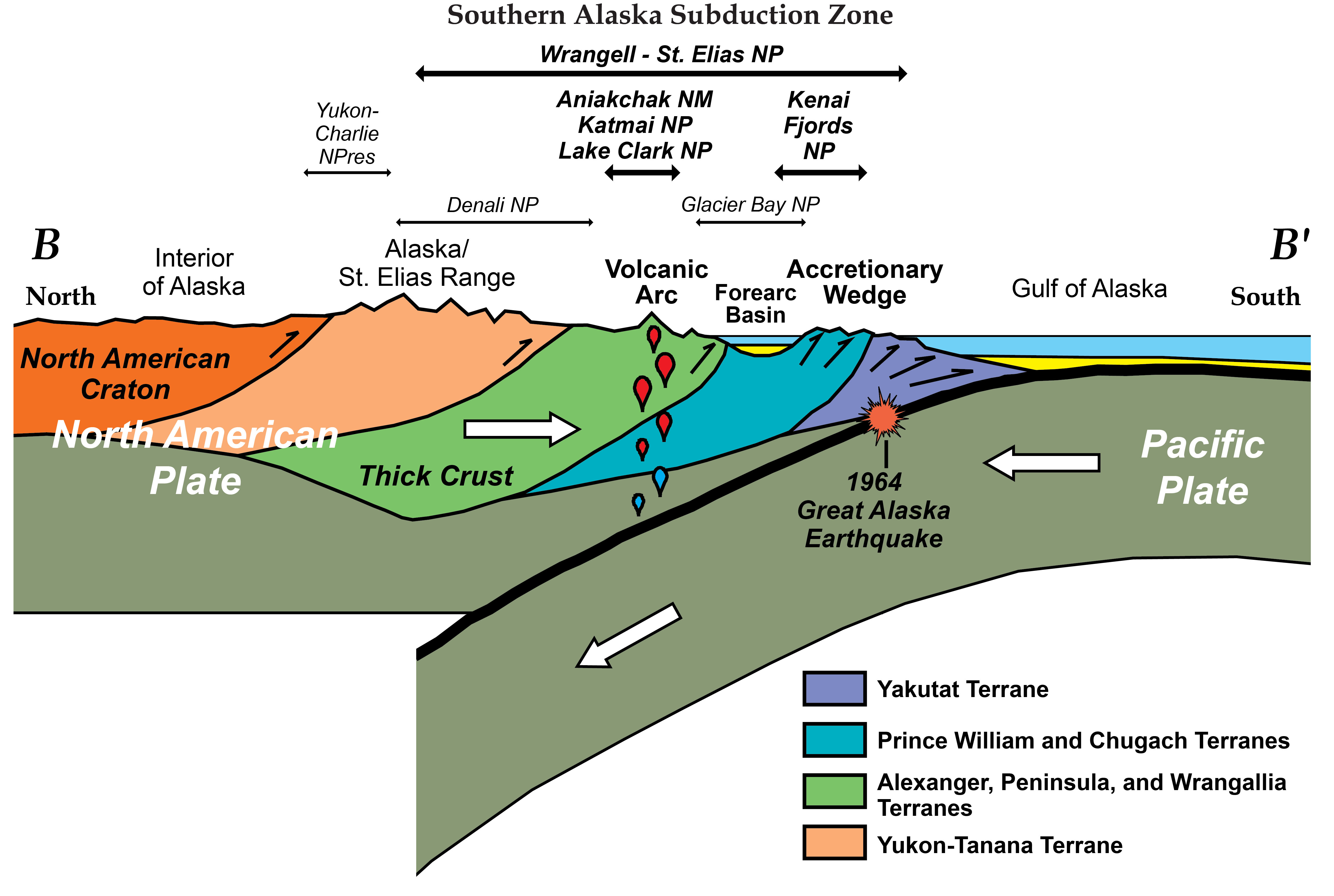 Subduction Zone Map