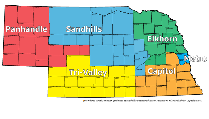 NSEA Districts | NSEA