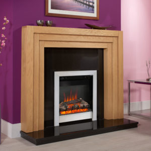 Stamford Oak Fire Surround in Light Oak