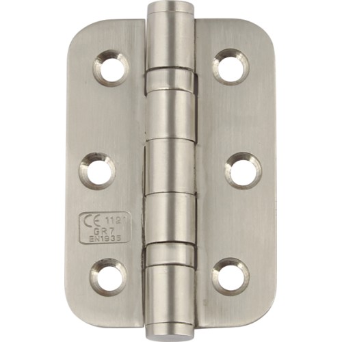 Ball Bearing Door Hinges - Satin Stainless Steel - 76 x 51mm