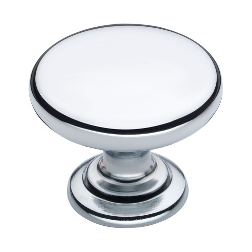 Monmouth Polished Chrome Cabinet Knob - 38mm