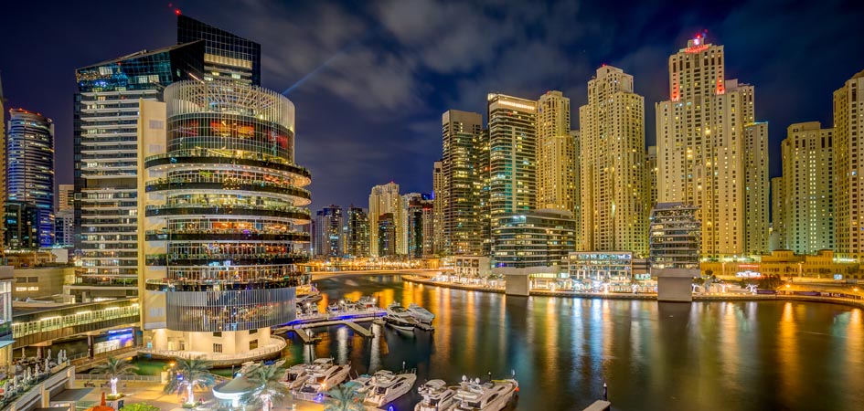 Dubai Marina canal