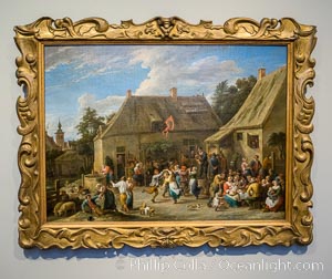 Peasant Kermis, David Teniers (II), c. 1665, canvas, h 78cm x w 106.5cm, Rijksmuseum, Amsterdam, Holland, Netherlands