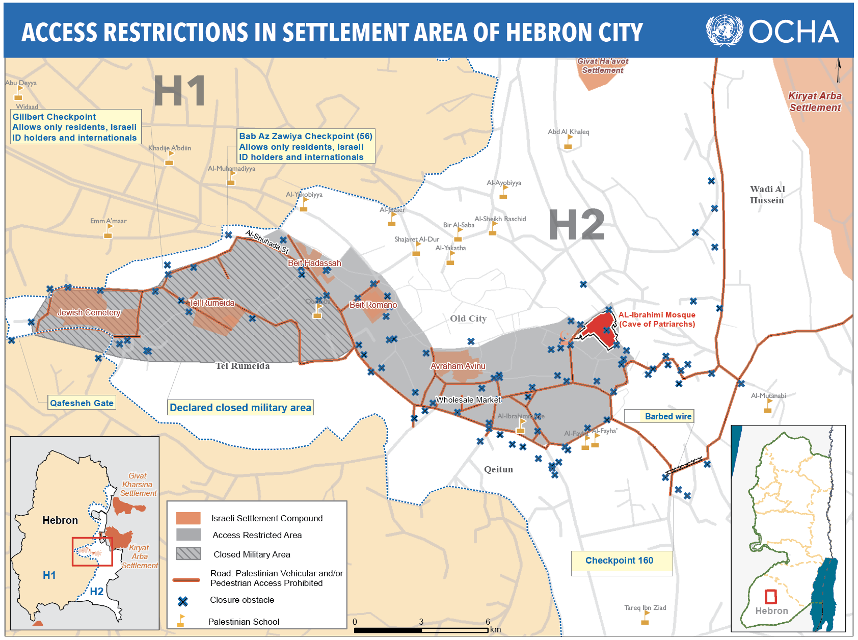 Hebron Israel Map - Best Map of Middle Earth