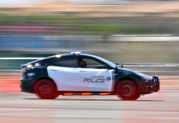 Anaheim police unveil new Tesla patrol cars – Orange County Register