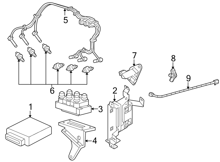 2004 Ford Explorer Coil Pack Diagram