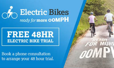 Free 48 Hour Eelctric Bike Trial from Halfords | OfferOasis.co.uk