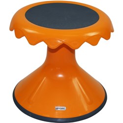 Sylex Bloom Stool 370mm High Orange