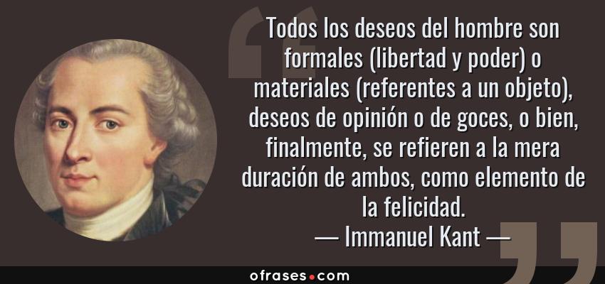 ✓ Frases y citas célebres de Immanuel Kant ?