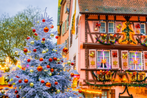 French Christmas market