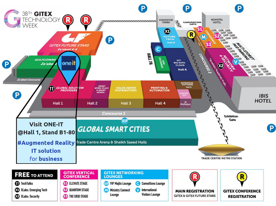 GITEX 2018 MAP