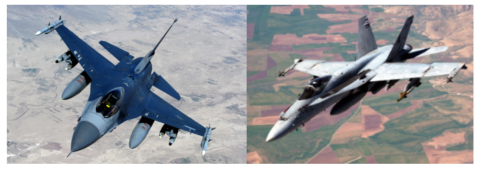 f16 vs f18