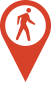 Downtown Walking Map Icon