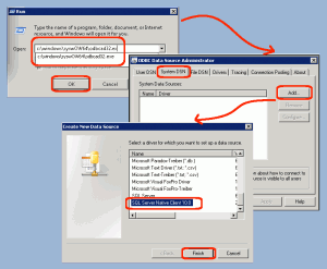 ODBC 32-bit add