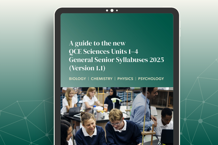 A guide to the new QCE Science syllabuses