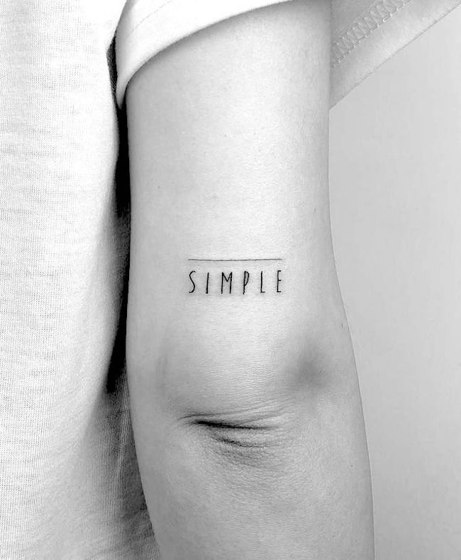 Create simple lettering tattoo designs by Onepikes  Fiverr