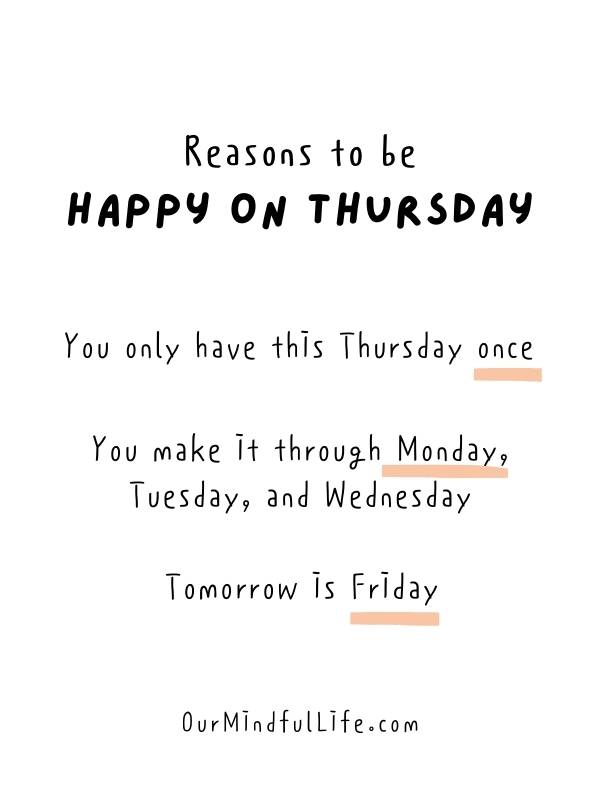 Happy Thursday Quotes Funny