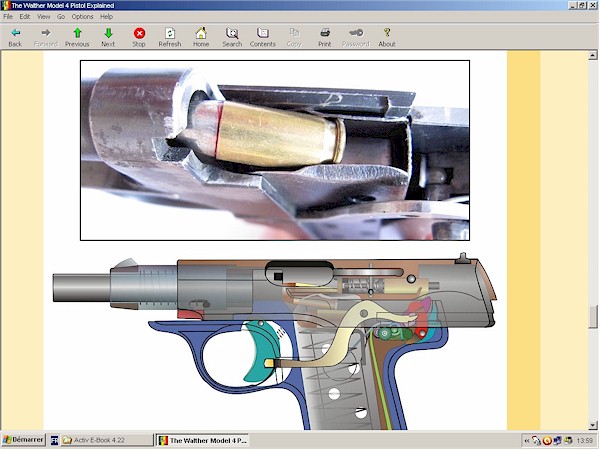 Walther Model 4 pistol