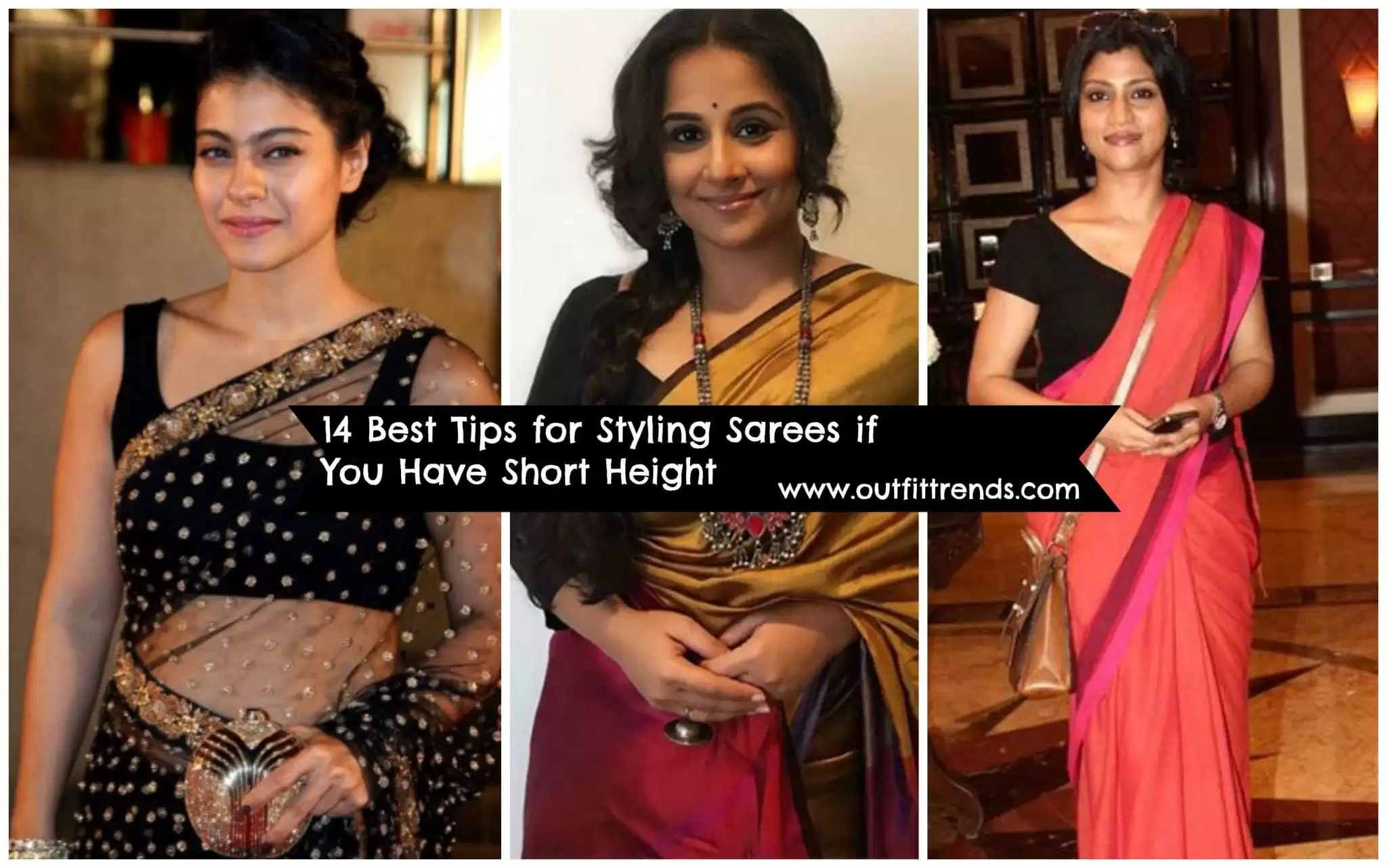 How to Wear Saree for Short Height? 14 Pro Tips