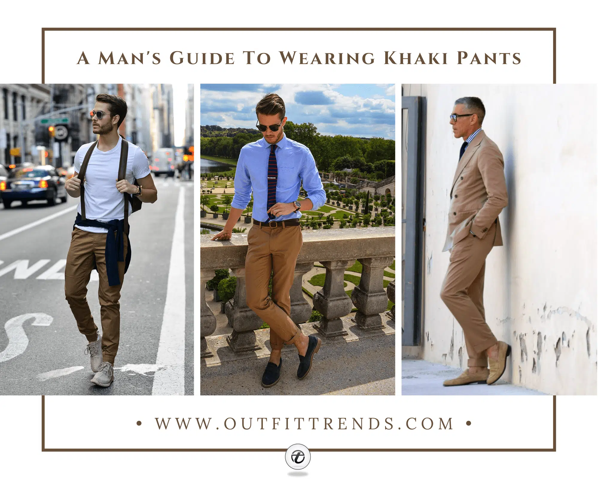 56 Best Khaki Pant Outfits For Men with Styling Tips