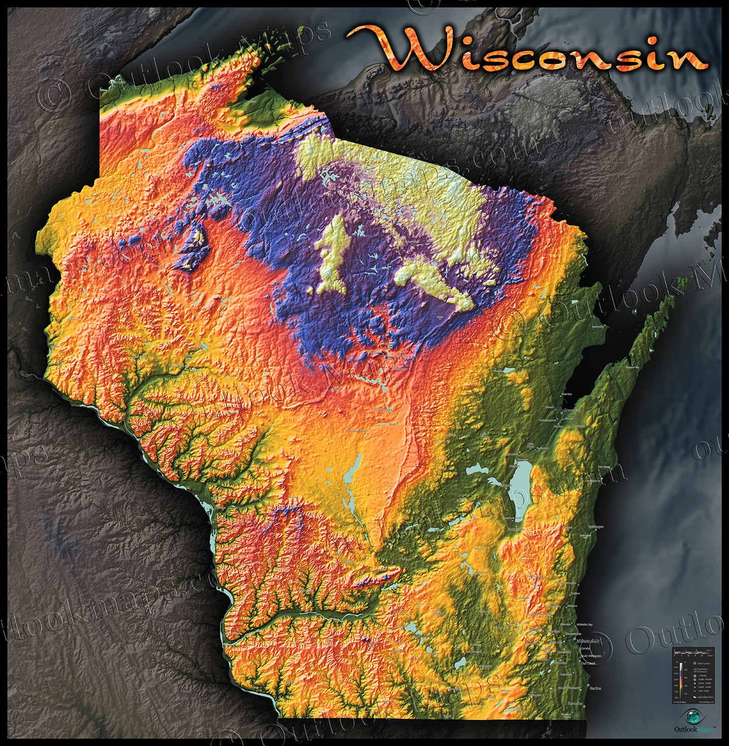 Unveiling The Physical Landscape Of Wisconsin: A Comprehensive Guide ...