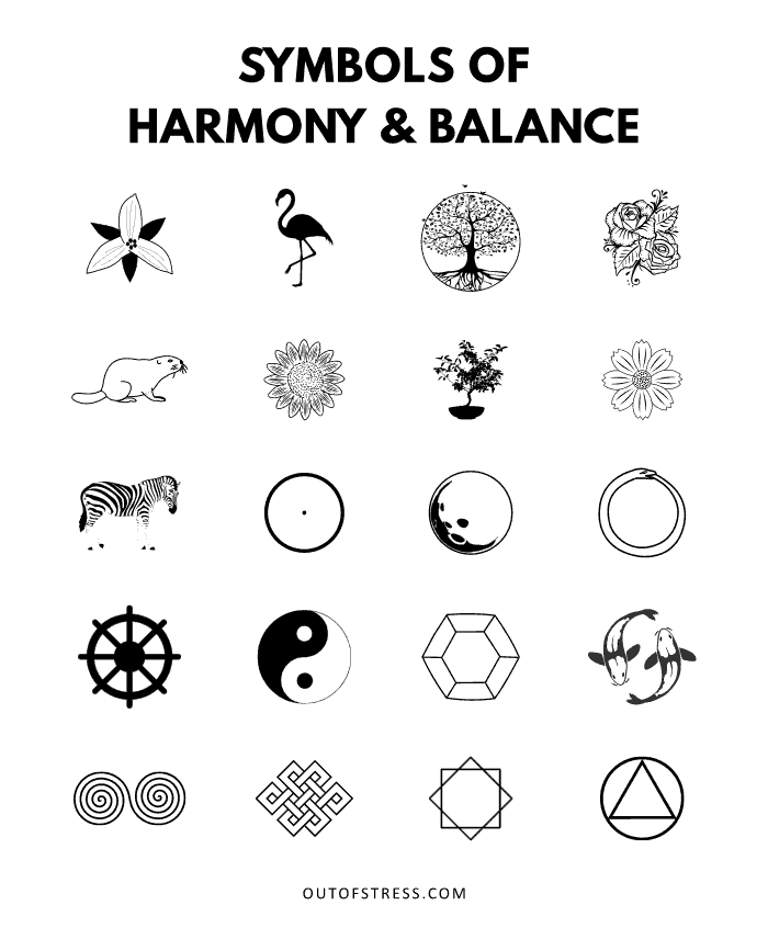 23 Symbols of Balance & Harmony