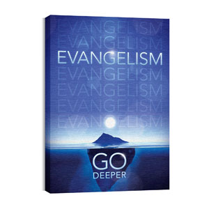 Deeper Iceberg Evangelism 24in x 36in Canvas Prints