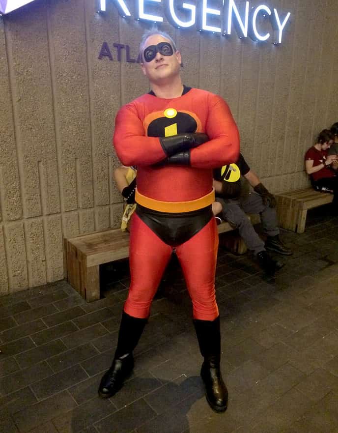 The Incredibles Costume Mr Incredible Superhero Costume DIY