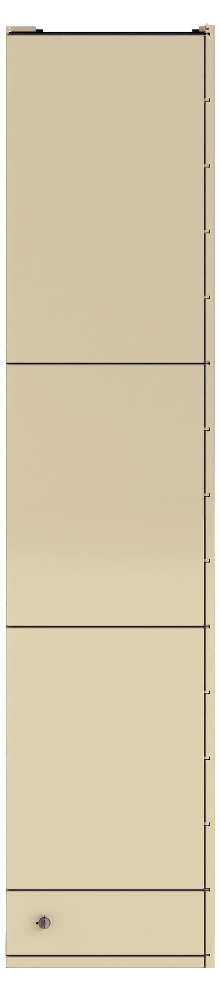 single column indoor parcel locker module