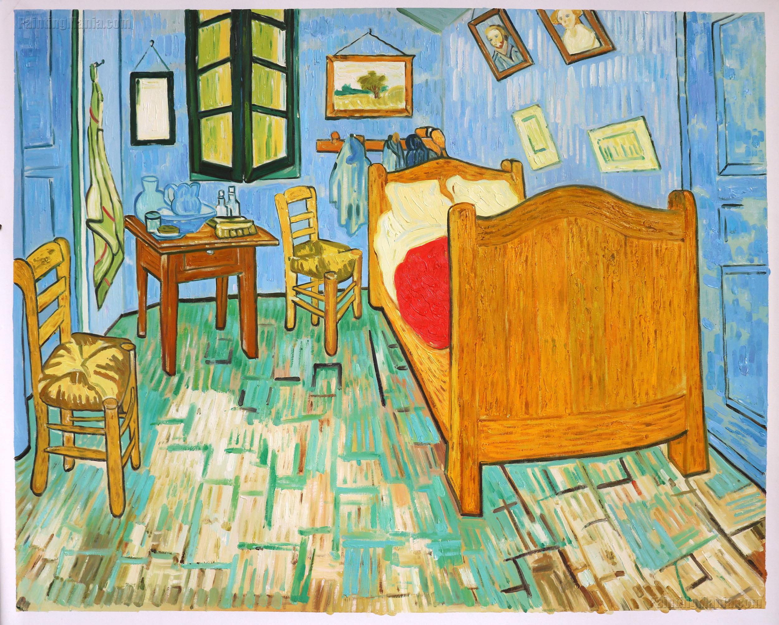 Schlafzimmer in Arles v. Vincent van Gogh Beschreibung & Analyse