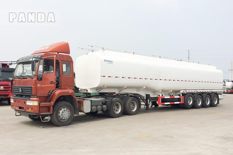 60000 Liters Fuel Tanker Semi Trailer