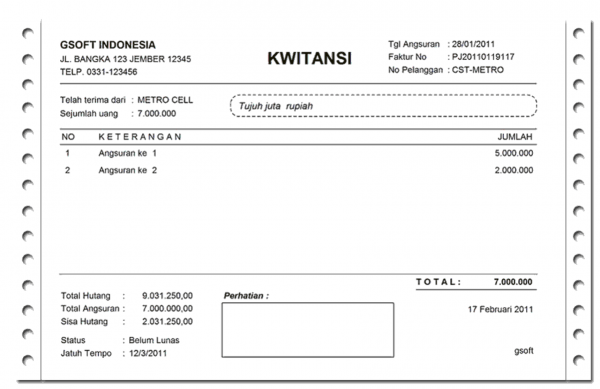 Contoh Dan Cara Membuat Kwitansi Jual Beli – Modafinil24