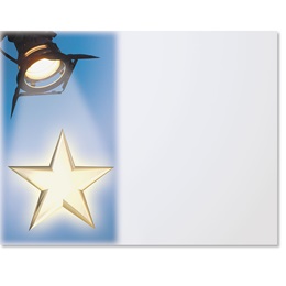 Spotlight and Star Certificate