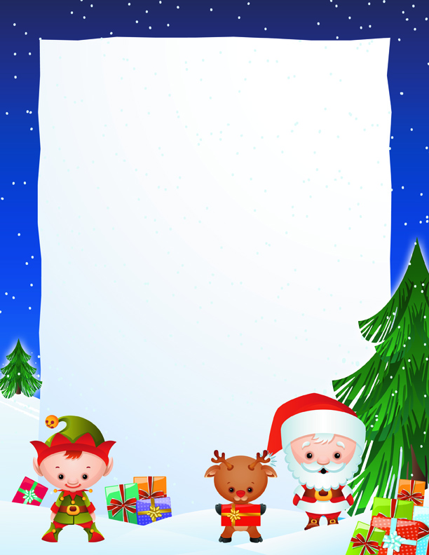 Santa Letter Template Word