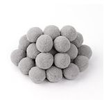 SRH Pompoms - Grau 8 mm