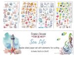 FDC Cut-Out Sheet Set - Sea Life