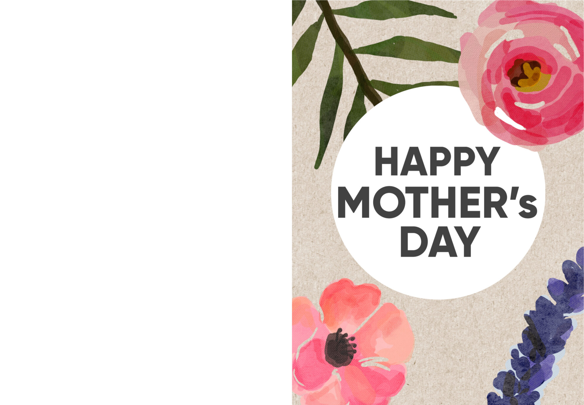 Mother's Day Printable Card