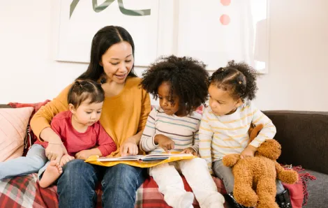 Family reading