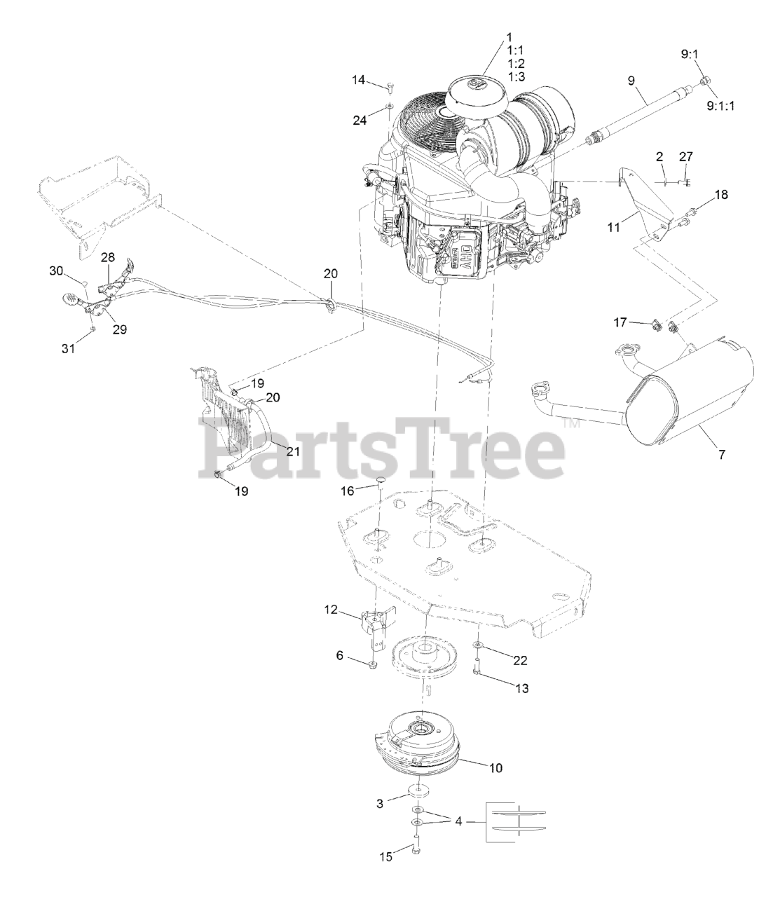 Exmark LZE740EKC60400 - Exmark 60