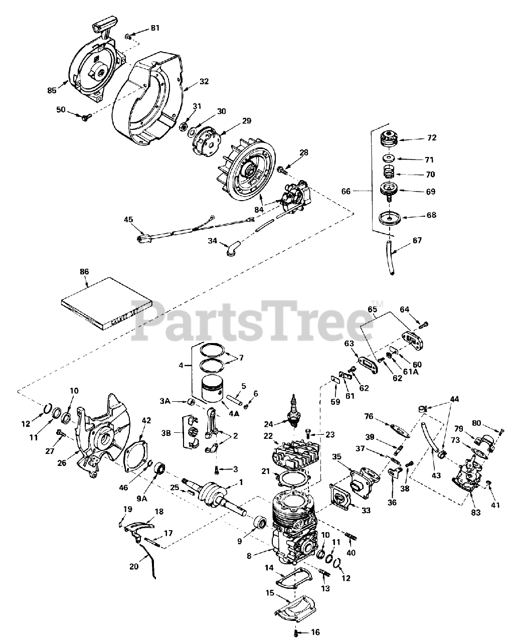 Toro 38225 (S-200) - Toro Snow Thrower (SN: 000000001 - 000299999 ...