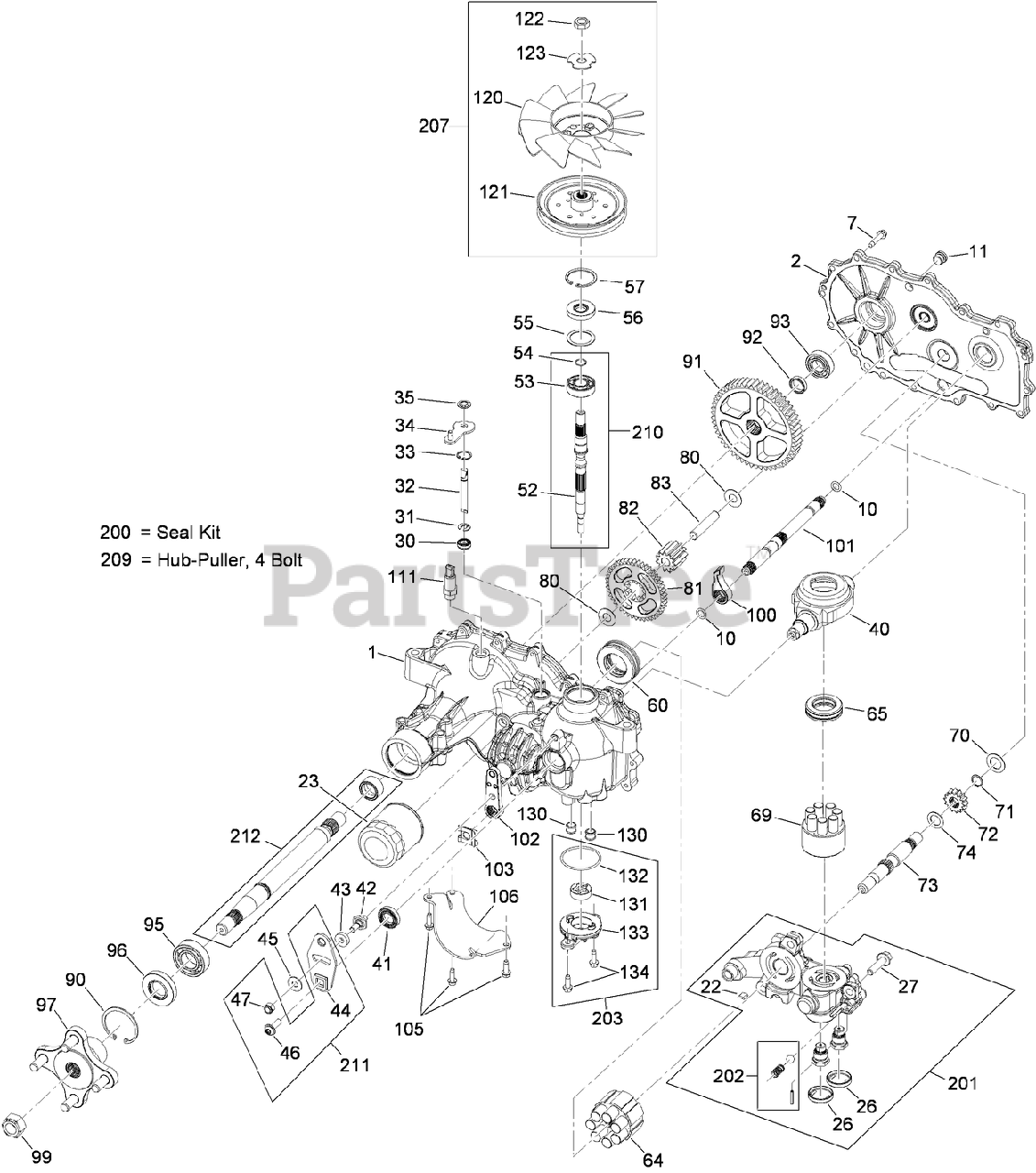 Toro 74832 (ZX 5450) - Toro 54