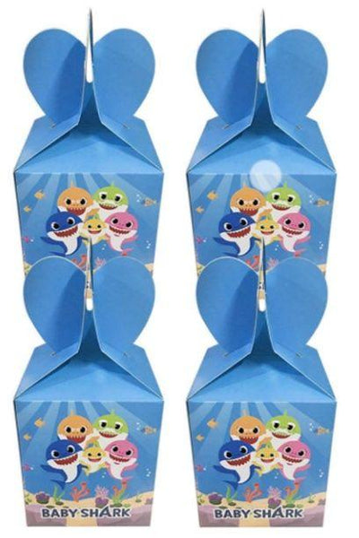 D-1 Baby Shark Goody Boxes Pack Of 10 For Baby Shark Theme Birthday ...