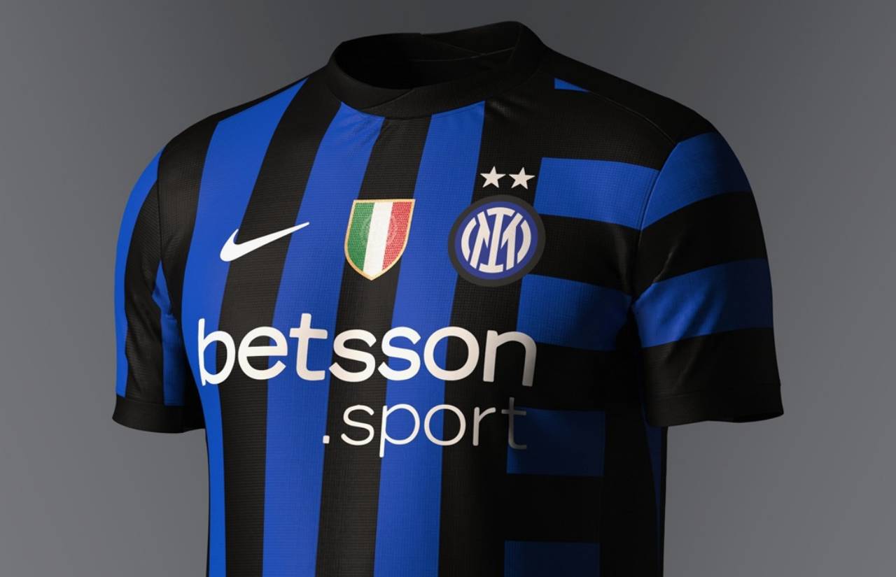 Nuova maglia Inter 2024/25: spuntano Tricolore e seconda stella