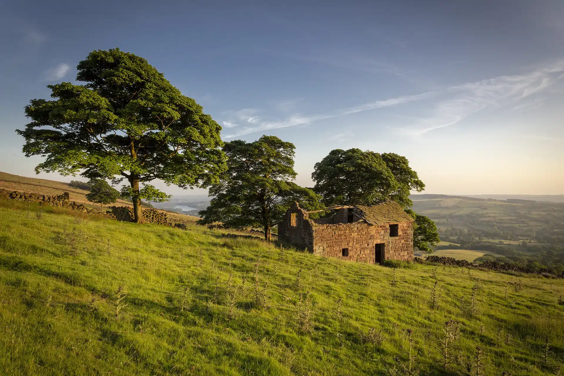 Roaches End Barn Peak District photography