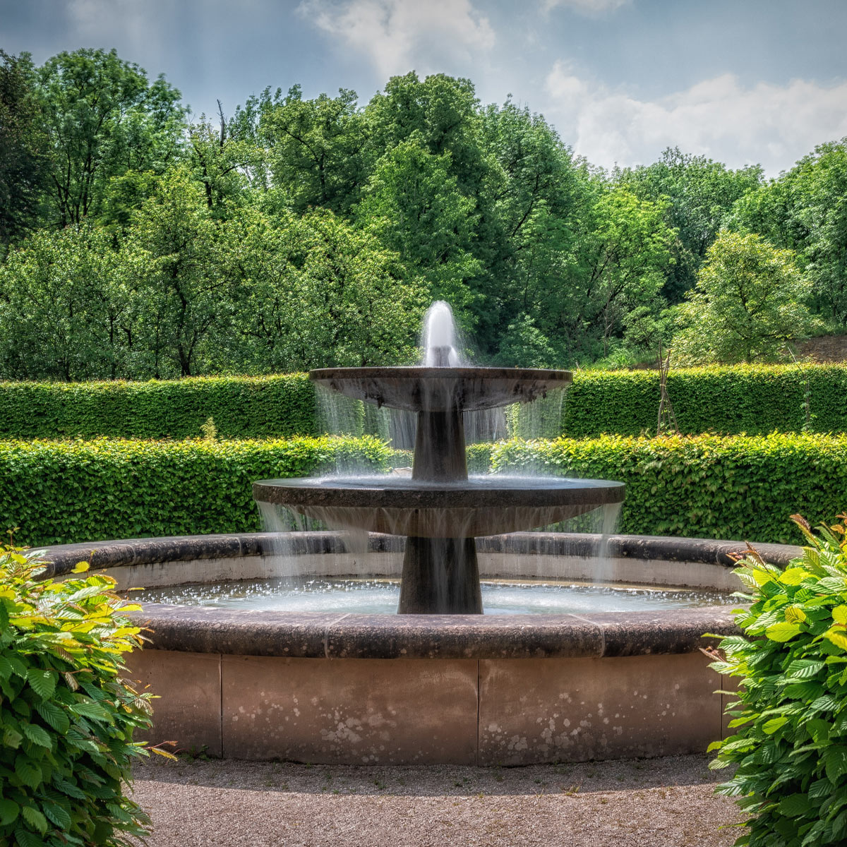 Tiered Water Fountain