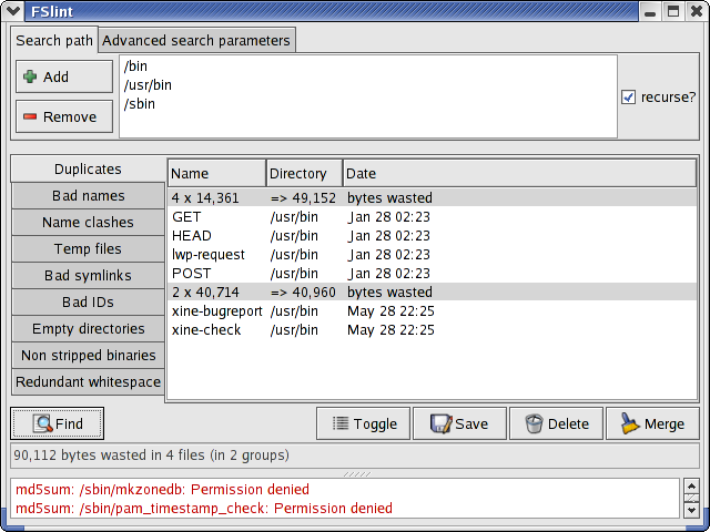 FSlint-2.02-search-for-duplicate-and-lint-files-linux-gui-tool