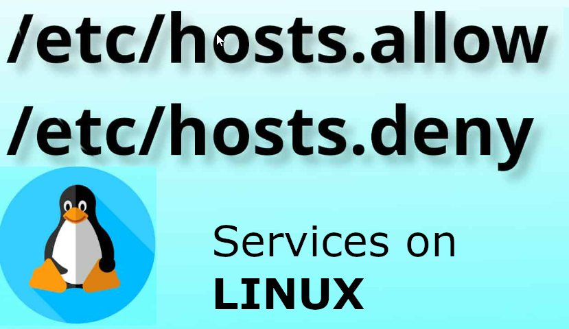 how-to-allow-and-deny-services-without-firewall-on-linux-logo-picture-tux